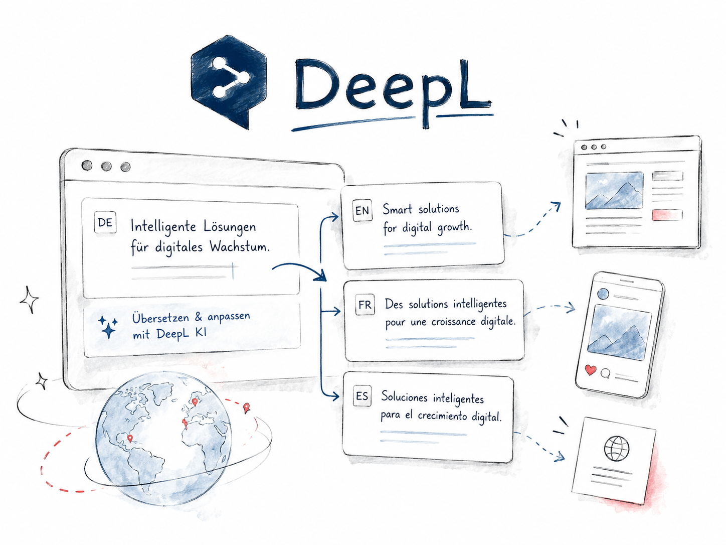 DeepL im RED-IO Workflow